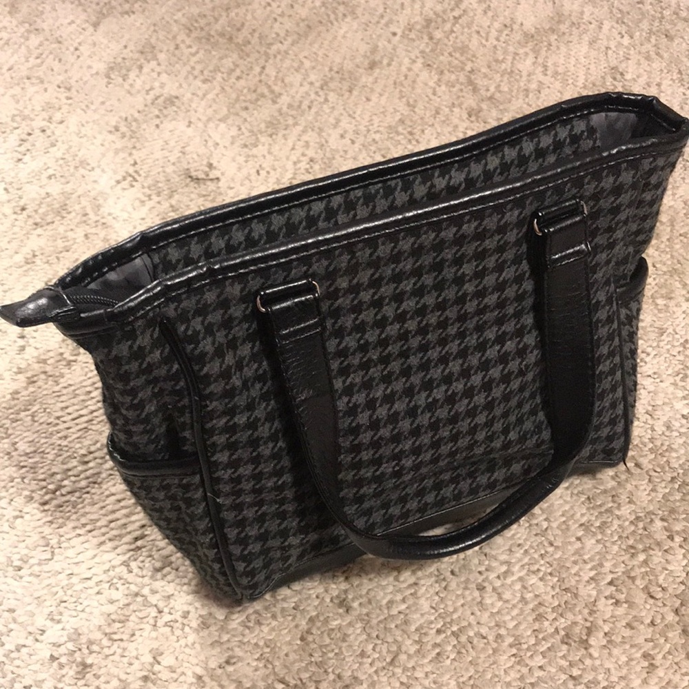 Thirty One handbag black and gray